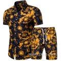 men's fashion floral shirt